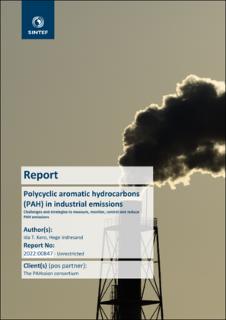Polycyclic aromatic hydrocarbons (PAH) in industrial emissions - Challenges and strategies to measure, monitor, control and reduce PAH emissions